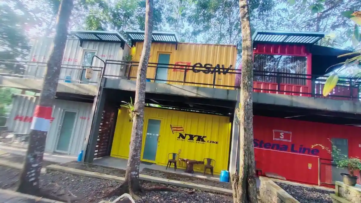 Wisata ke Citumang Pangandaran, Ada Kamar Kontainer Berfasilitas Lengkap yang Nyaman, Bisa Rombongan