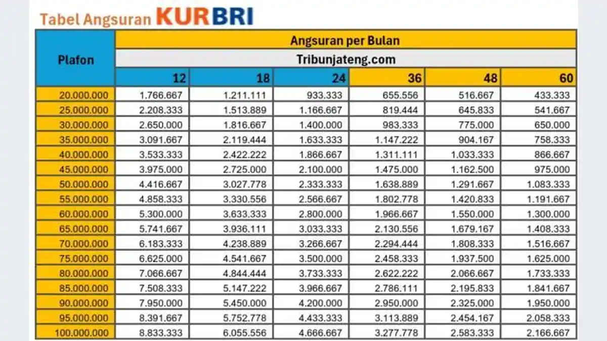 Dua Cara Pinjam KUR BRI Rp200 Juta November 2025, Cicilan Ringan, Syarat Mudah