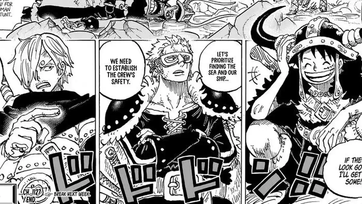 Link dan Spoiler Manga One Piece Chapter 1128 Sub Indo: Benarkah Nami Bertemu Luffy Palsu di Elbaf?