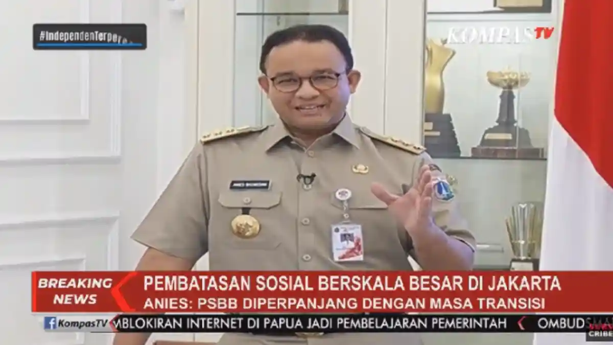 Jakarta Masuki PSBB Transisi, Anies Baswedan Mulai Buka Kegiatan Sosial Ekonomi, Berikut Tahapannya