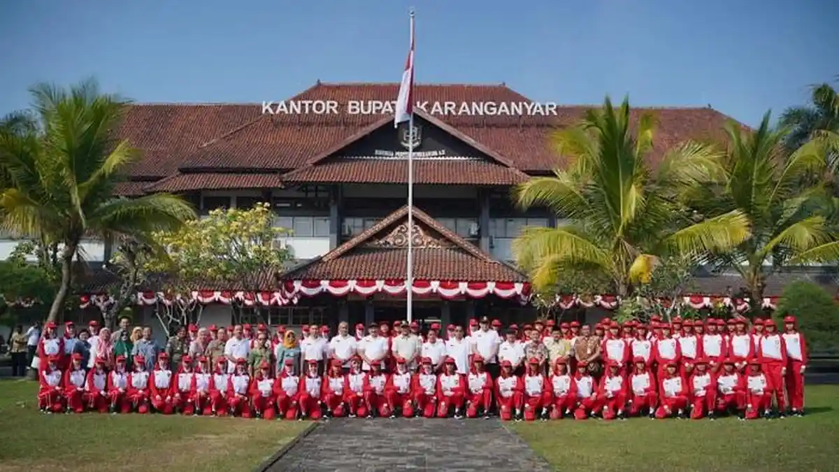 76 Anggota Paskibraka Karanganyar Mulai Jalani Pemusatan Latihan  
