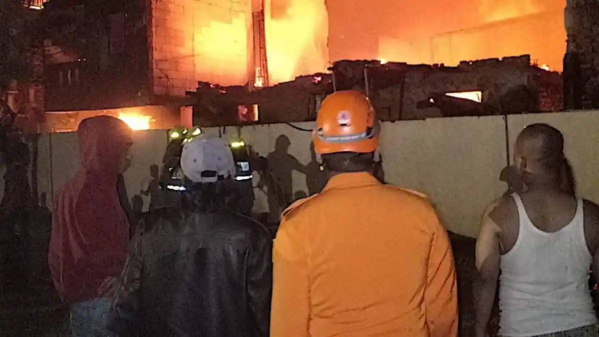 Lima Orang Tewas dalam Kebakaran di Tambora Jakarta Barat