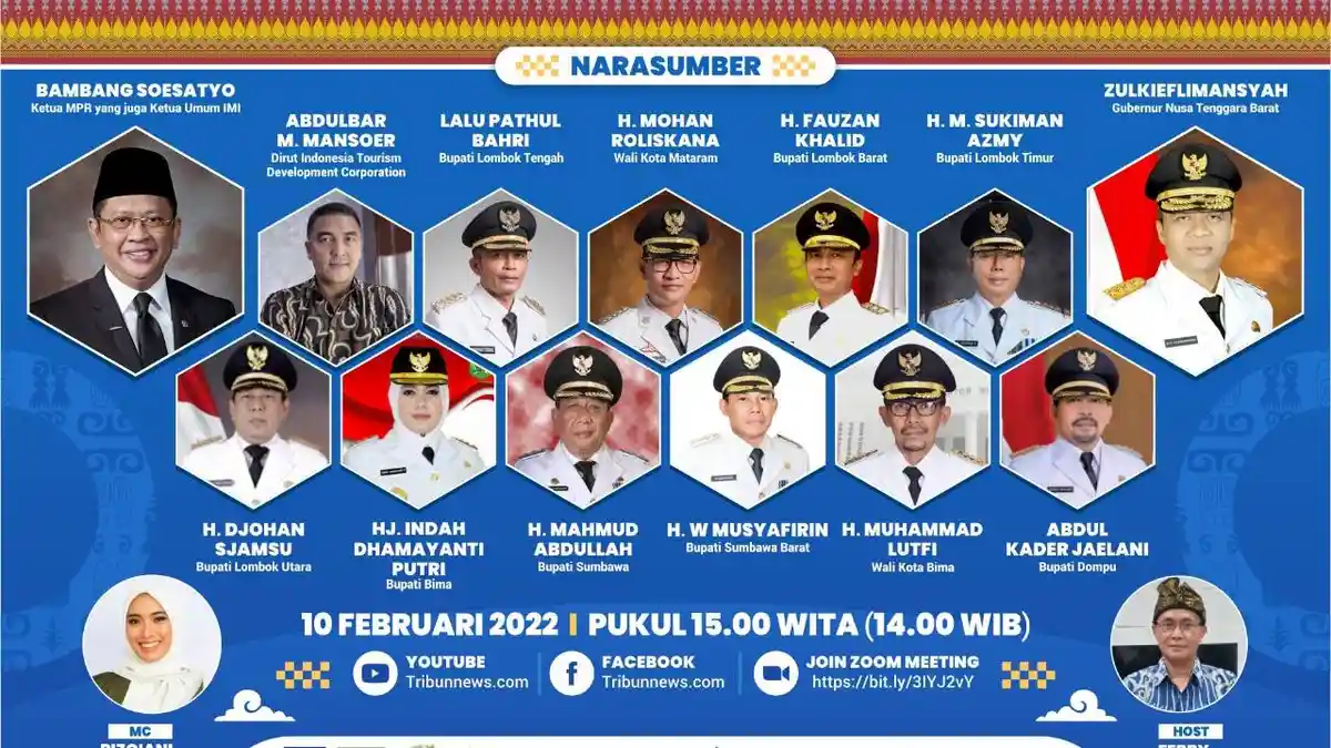 Tribun Lombok.com Diluncurkan, Gelar Webinar Angkat Tema 
