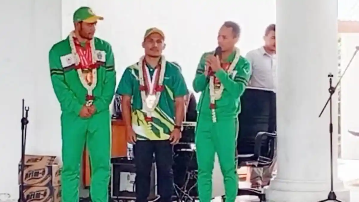 Akhirnya Atlet Asal Toba Dapatkan Hadiah Uang Tunai dari Pemkab setelah Berprestasi di PON Sumut