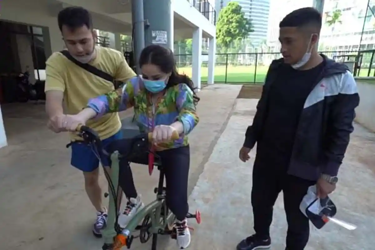 Nagita Lebih Pilih Mobil Dibanding Naik Sepeda Mahal, Irfan Hakim Syok: Baru Nemu Orang Kayak Gini