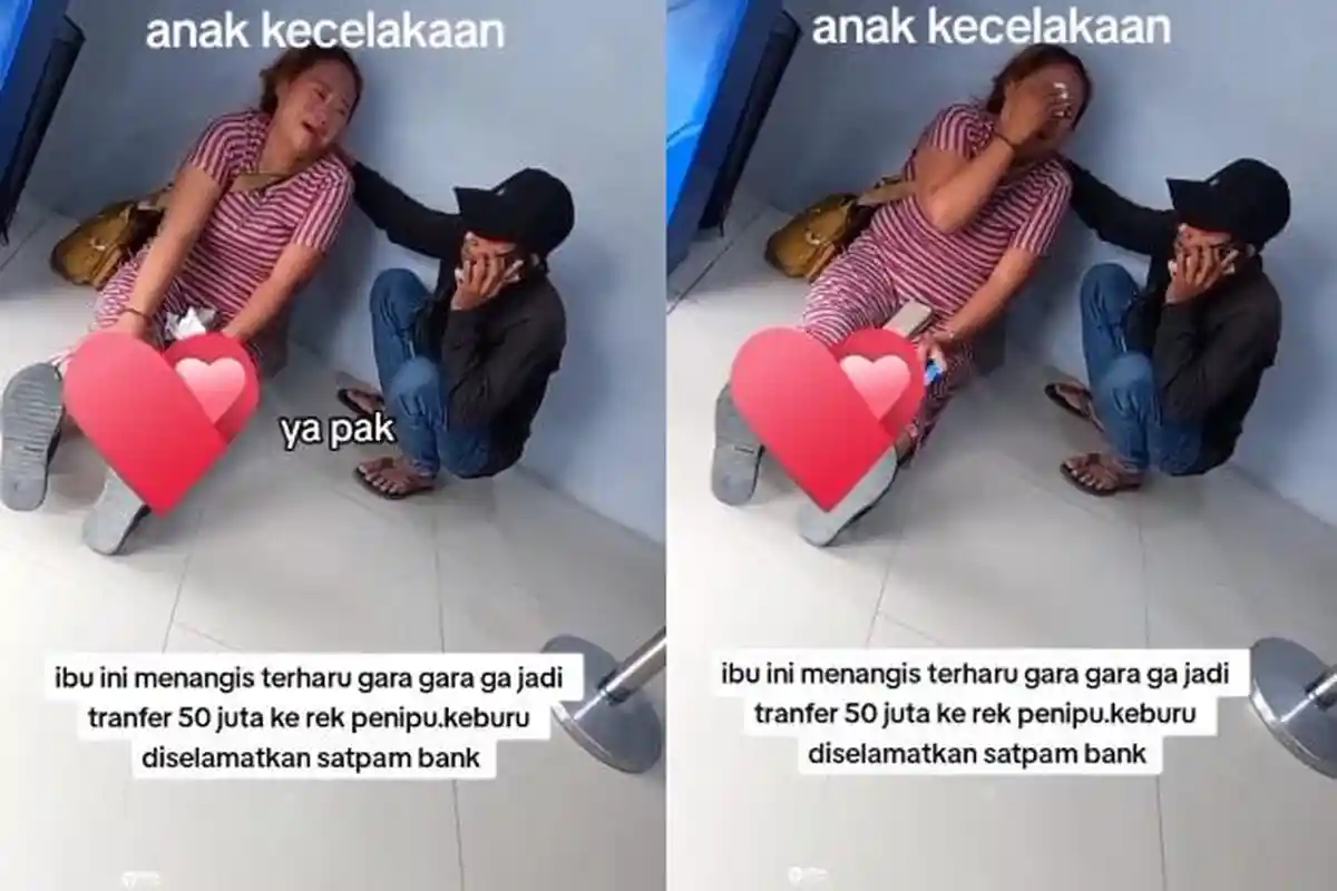 Viral Aksi Heroik Satpam Bank di Samarinda Gagalkan Penipuan Puluhan Juta Rupiah, Korban Histeris