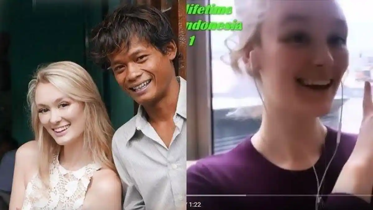 Kabar Gembira, Nur Khamid Lagi Berbunga, Istrinya yang Bule Cantik Asal Inggris Kembali Temui Suami