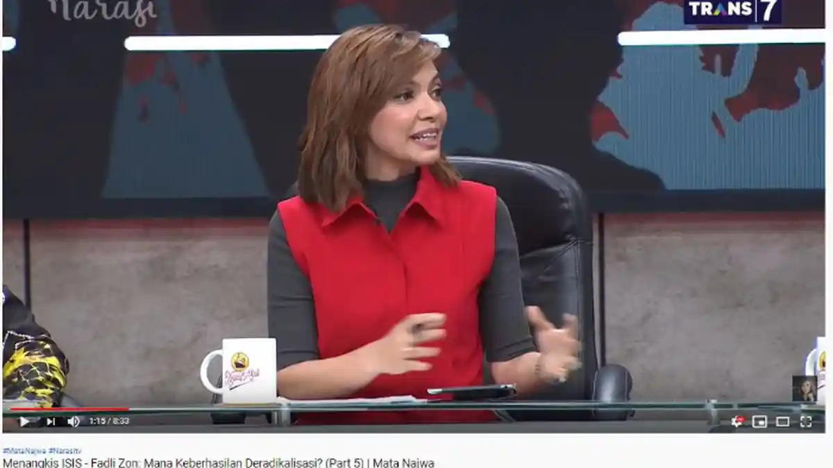 Najwa Shihab Ungkap Data Lemahnya Deradikalisasi Teroris, Ungkap Ada Sipir yang Malah Ikut Ketularan