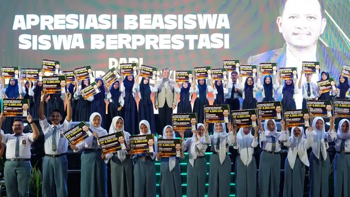 Bantuan Rp2,5 Miliar CEO Sagha Group Hanta Yuda Rasyid Pacu Mutu Pendidikan Pangkalpinang