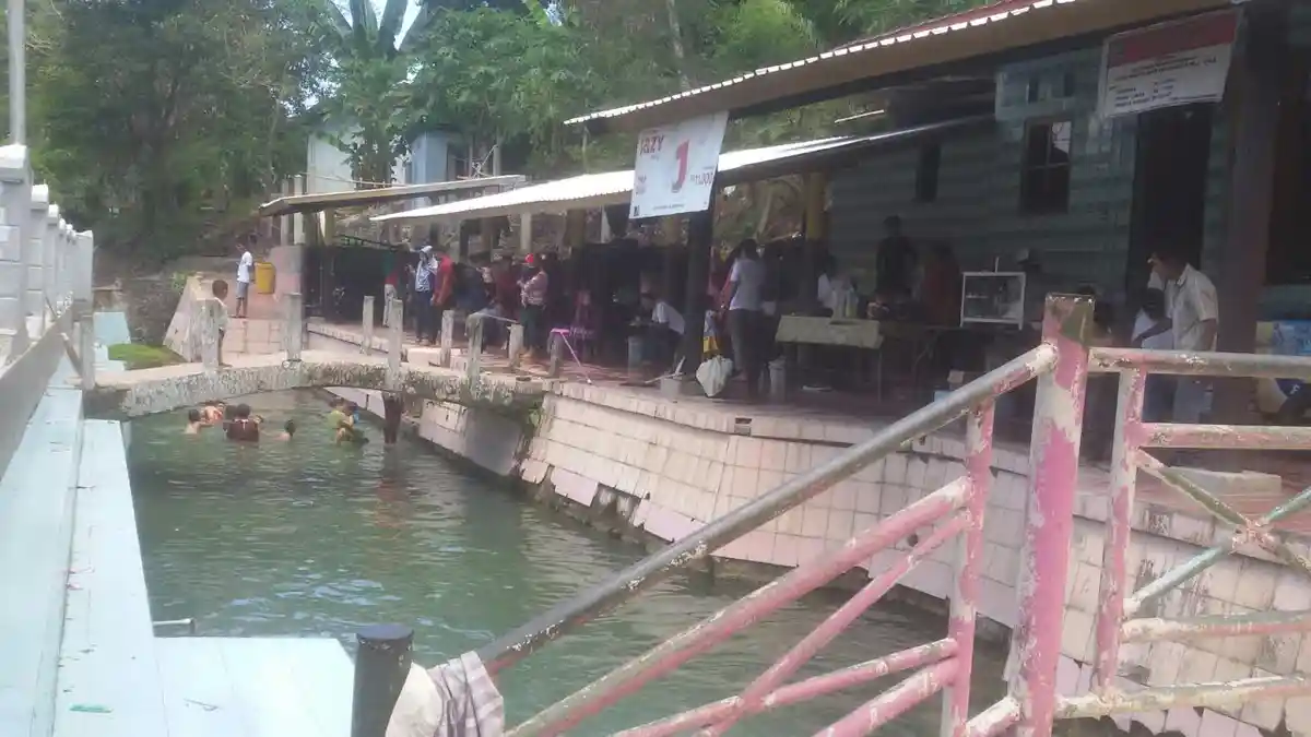 Tempat Wudhu Dato Tiro Jadi Area Permandian