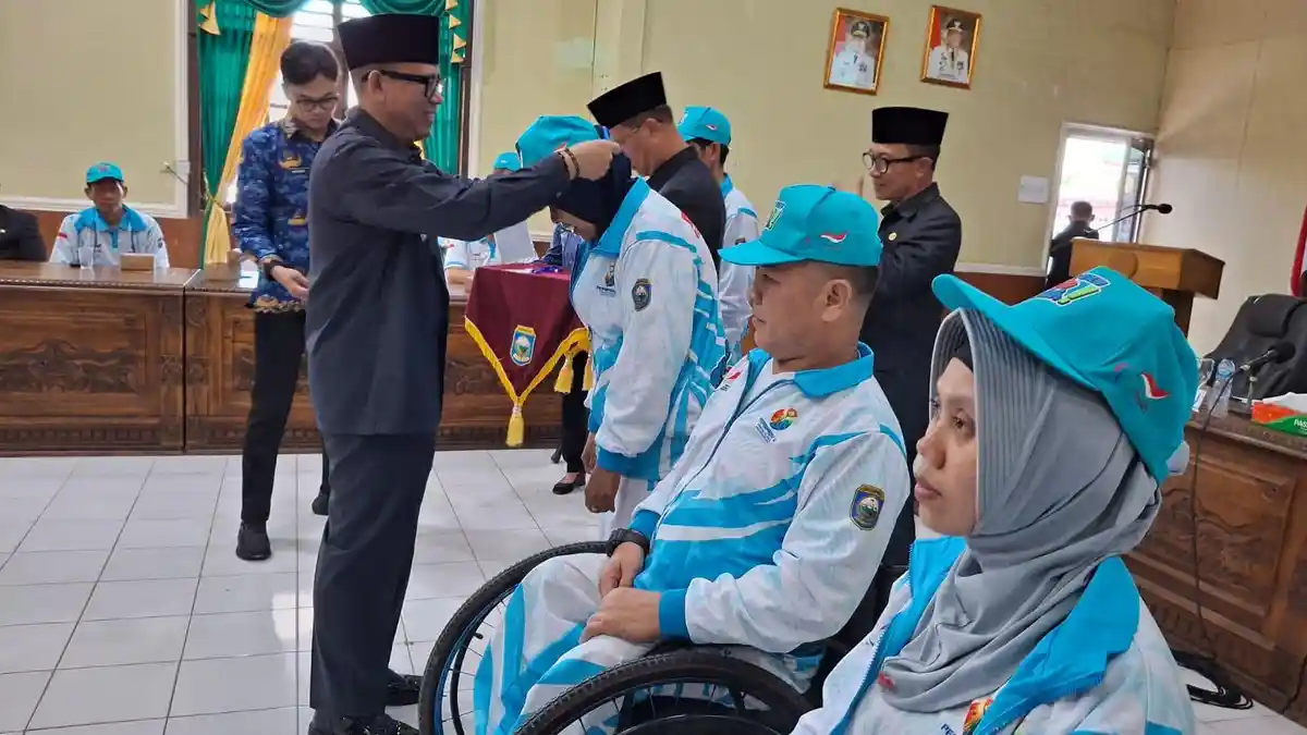 Kontingen NPCI OKU Targetkan Peringkat ke-7 di Peparprov V Sumsel