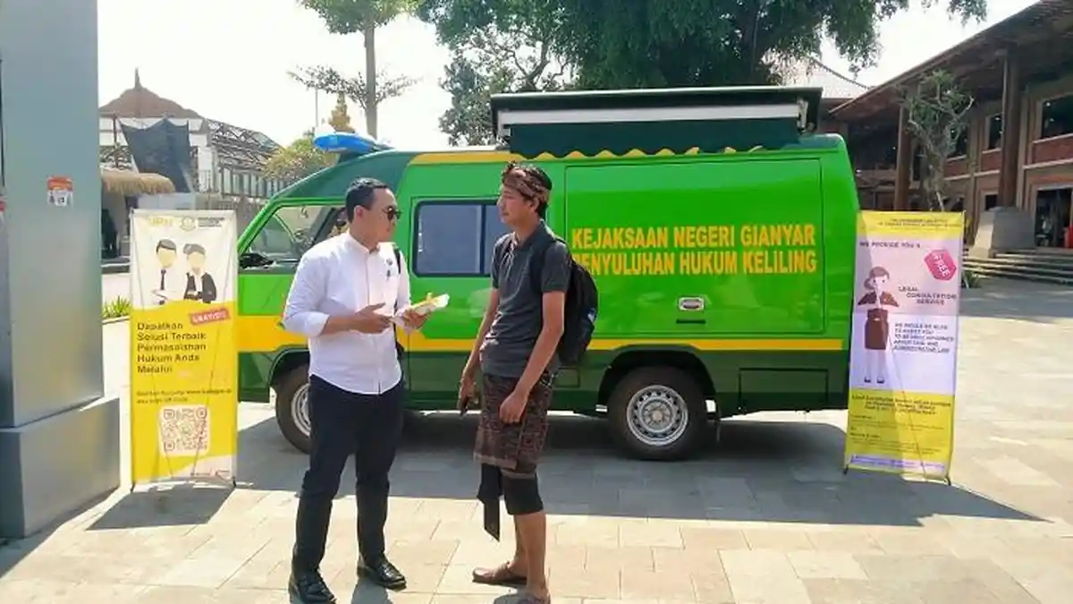 Kejari Gianyar Buka Pelayanan Hukum Keliling Gratis