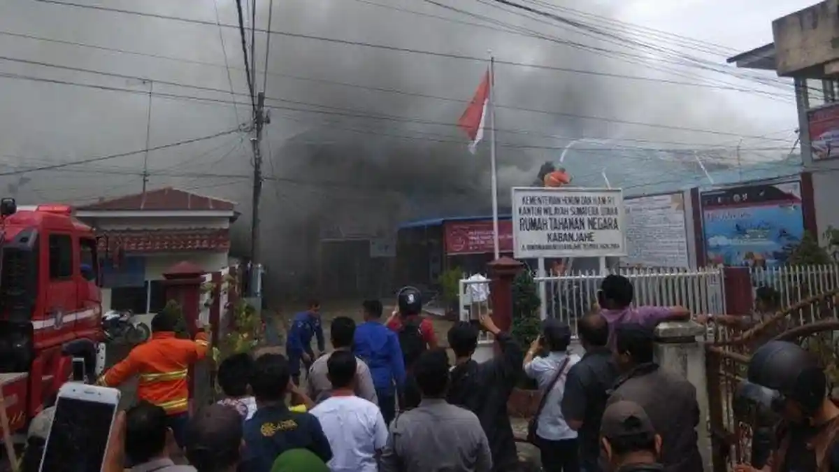 Kerusuhan di Rutan Kabanjahe, 10 Napi Diduga Jadi Penyebabnya