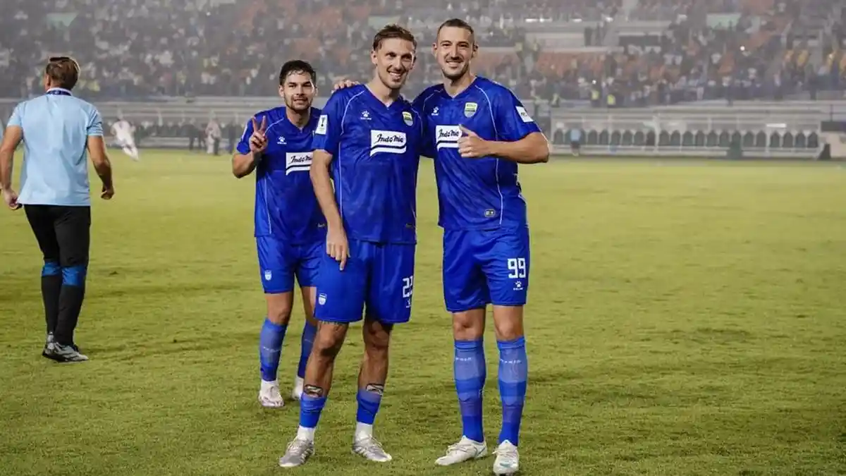 Sapu Bersih 3 Laga, Persib Makin Kokoh di Puncak Grup E ACL Two