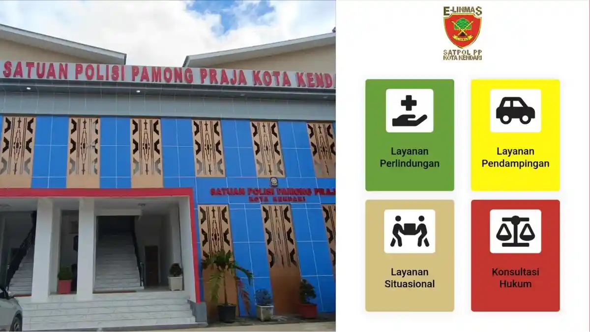 Cara Daftar Aplikasi Elinmas, Ada Layanan Satpol PP Kendari Siap Antar Jika Takut Pulang Larut Malam