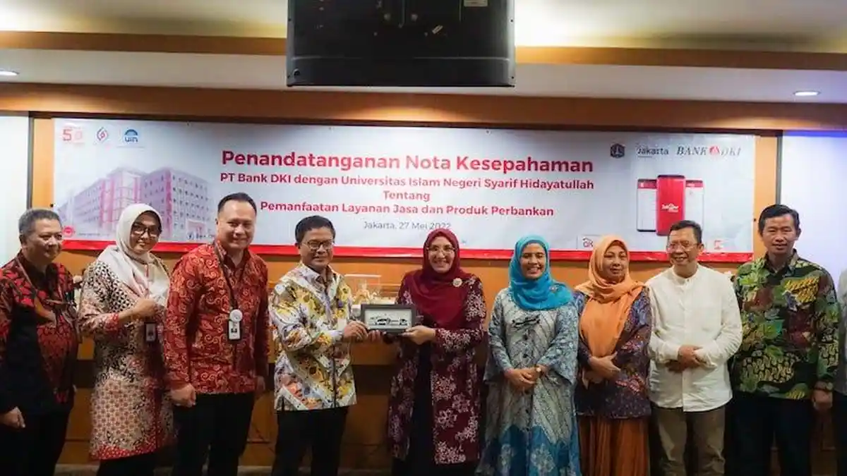 Bank DKI Jalin Kerja Sama Layanan Perbankan dengan UIN Jakarta