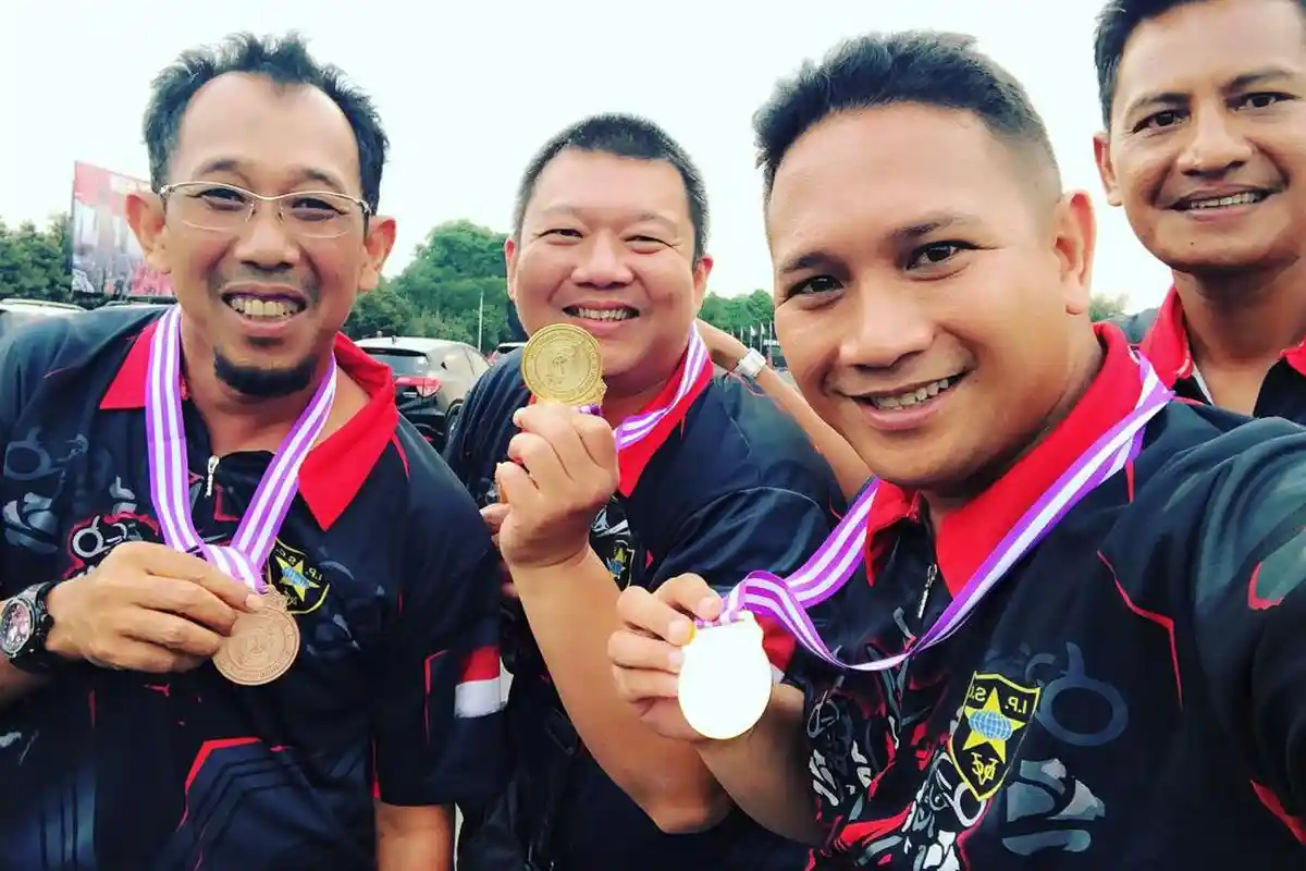 3 Petembak Pekanbaru Boyong Emas di Kejuaraan Tembak Reaksi Marinir Cup 2018