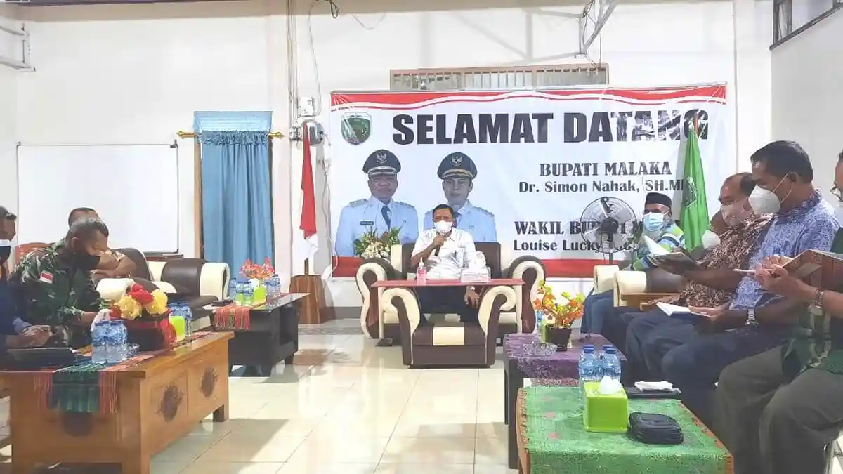 Penyebaran Covid-19 Menggila, Bupati Malaka Mendadak Gelar Rapat Terbatas