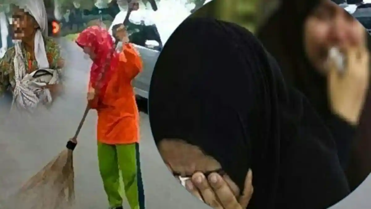 Baru Naik Pangkat Jadi Bos, Wanita Hina Nenek Penyapu. Saat Sang Nenek Buka Jaketnya, Ia Terdiam