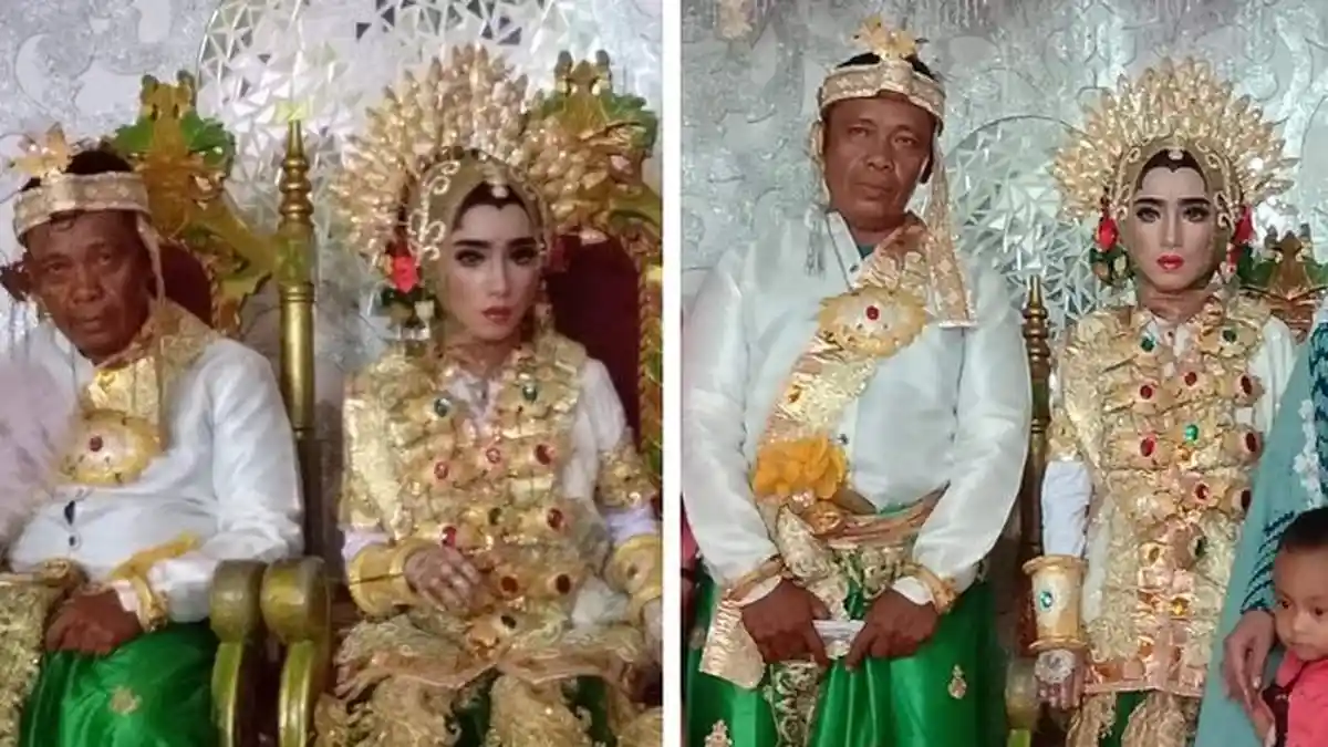 Pernikahan Viral, Terungkap Alasan Gadis SMP Kelas I Ini Pasrah Dinikahi Kakek 50 tahun