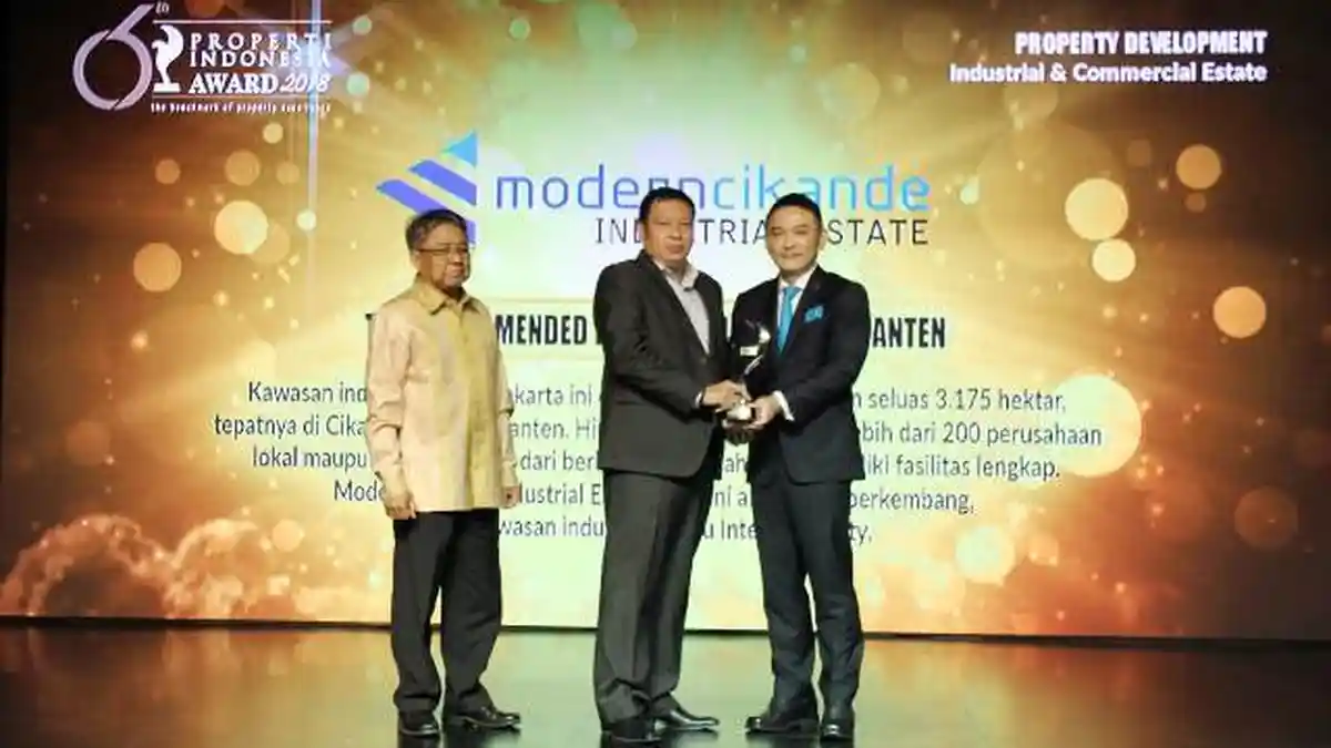 MCIE Raih Penghargaan di Properti Indonesia Award 2018