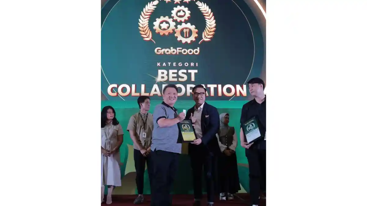 Mie Tiong Sim Pemenang Kategori Best Collaboration Grab Merchant Award