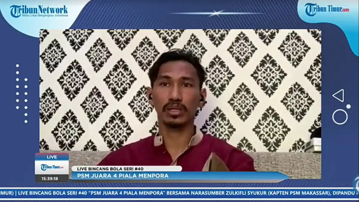 Pesan Kapten PSM Zulkifli Syukur kepada Pemain Muda: Jangan Cepat Puas