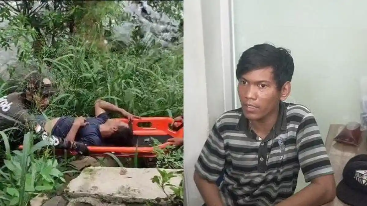 PANIK Dikejar 5 Debt Collector, Sopir Pikap Loncat dari Jembatan di Bogor Setinggi 20 M, Kepala Luka