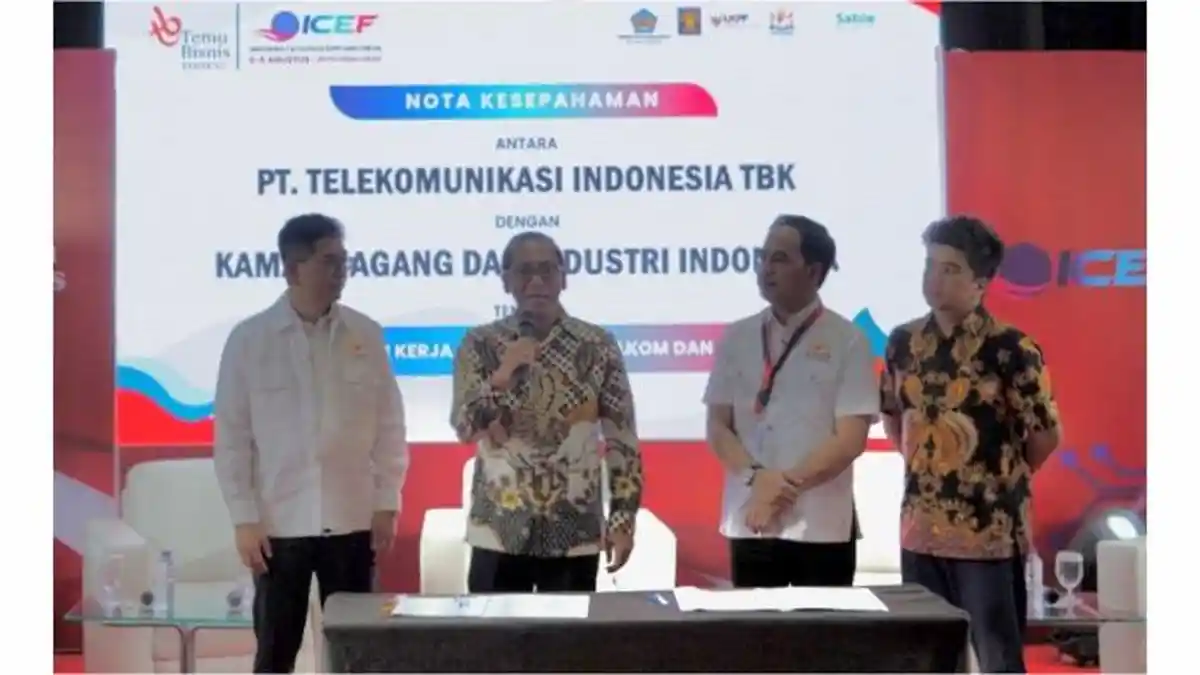 Dorong Ekonomi Digital, Telkom dan KADIN Sepakat Digitalisasikan UMKM