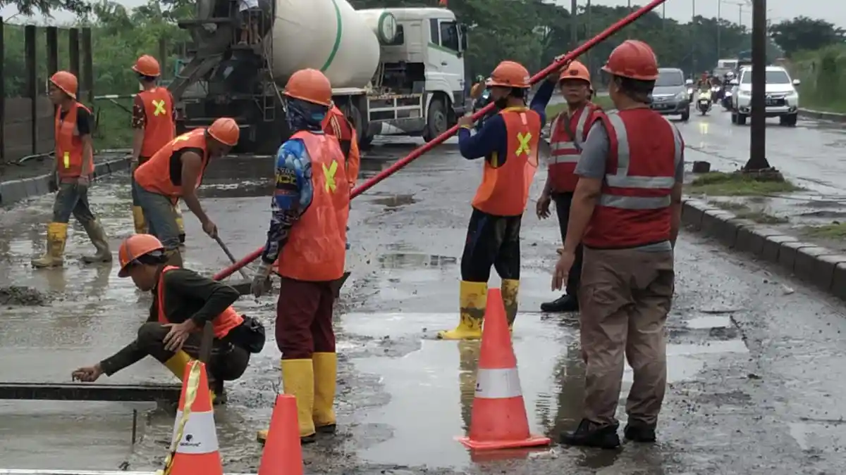 Perbaikan Dua Jembatan di Kawasan Cilincing Ditarget Rampung Pada Juni 2021