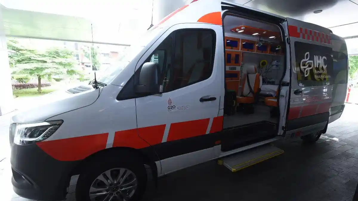 Ambulans Mini ICU Pertamedika IHC Siap Meluncur ke G20 Bali