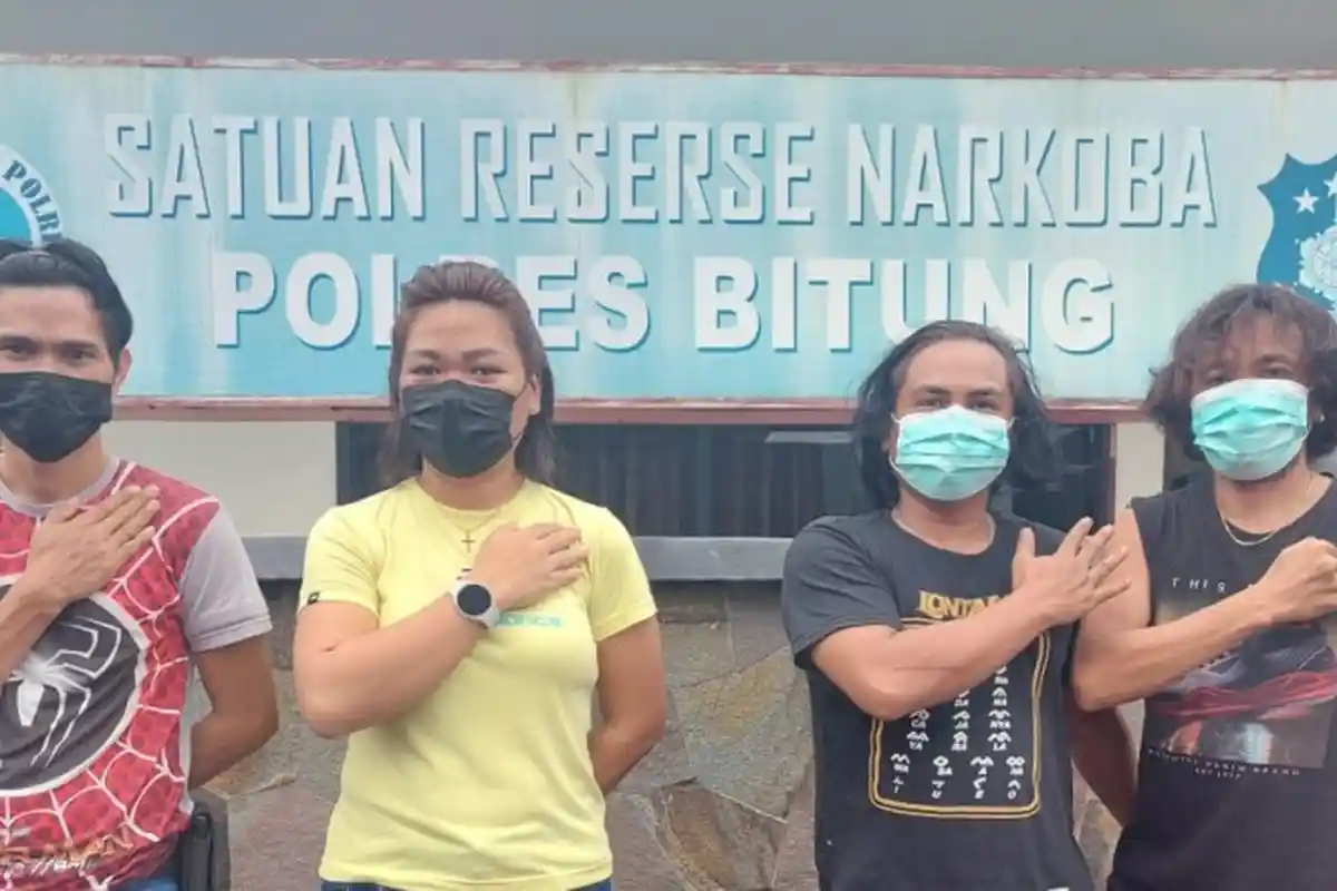 Awal Tahun 2022 Sat Resnarkoba Polres Bitung 5 Kali Gagalkan Peredaran Ratusan Trihexyphenidyl