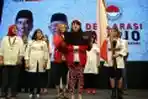 Maria Eva Deklarasi Artis Relawan Jokowi (Artjo)