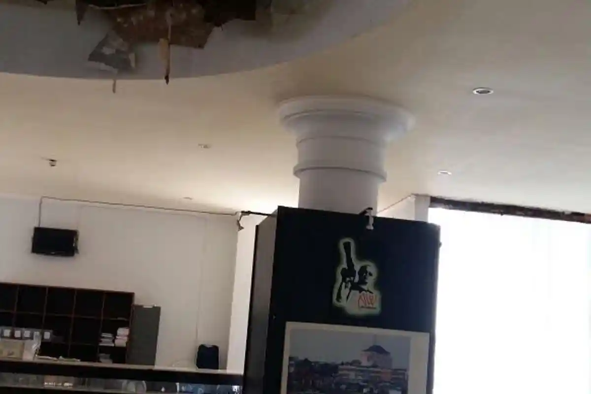 Kondisi Perpustakaan Kota Jambi Membahayakan, Pengunjung Takut Atap Roboh