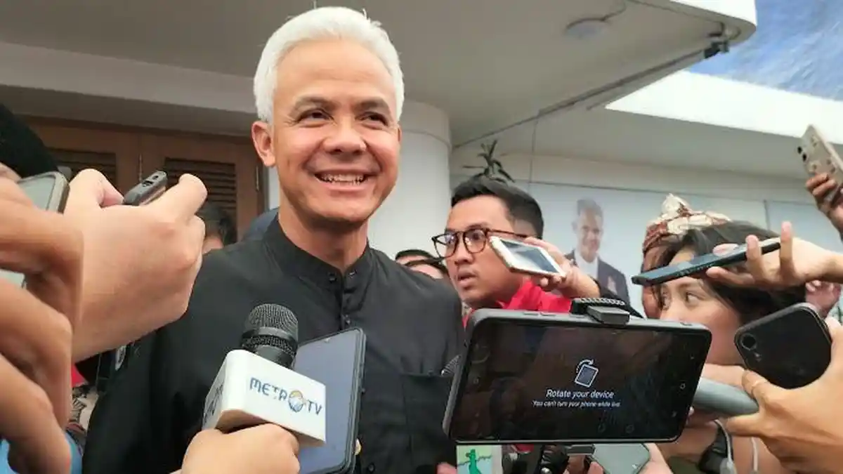 Jawaban Singkat Ganjar soal Ajakan Gibran Bertemu pada Momen Lebaran