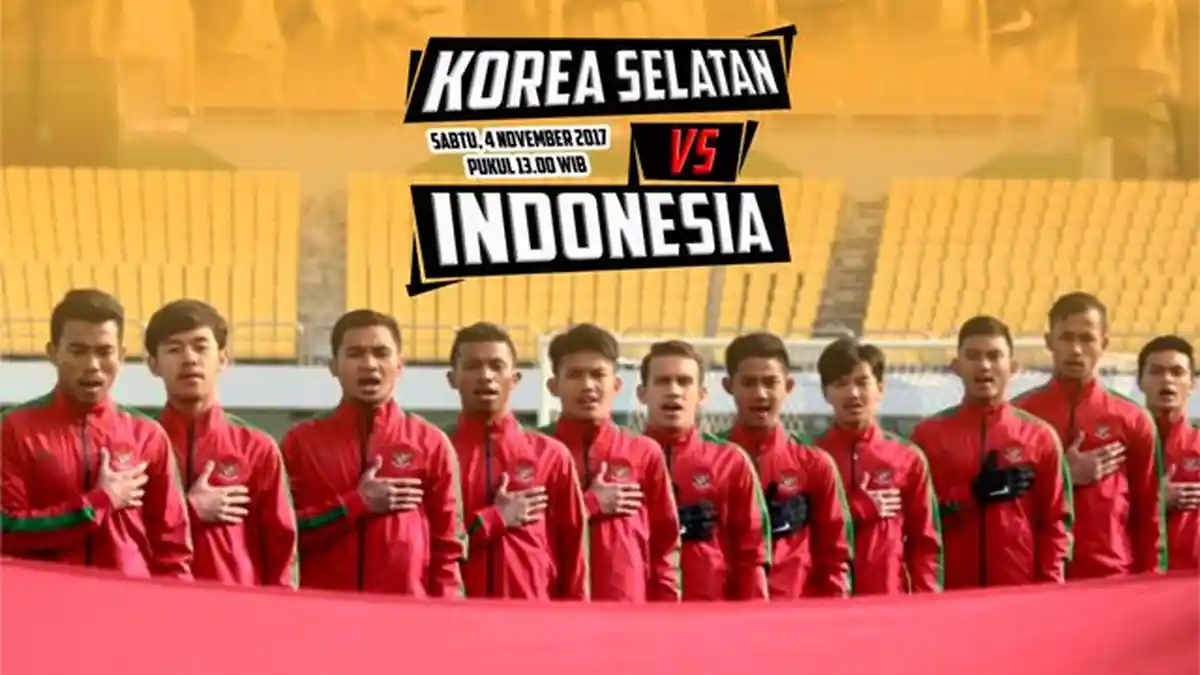 Live Streaming Korea Selatan Vs Timnas Indonesia U19 4 November - Nonton Langsung di Sini 