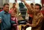 Presiden Jokowi Ajak Makan Siang 103 Pedagang