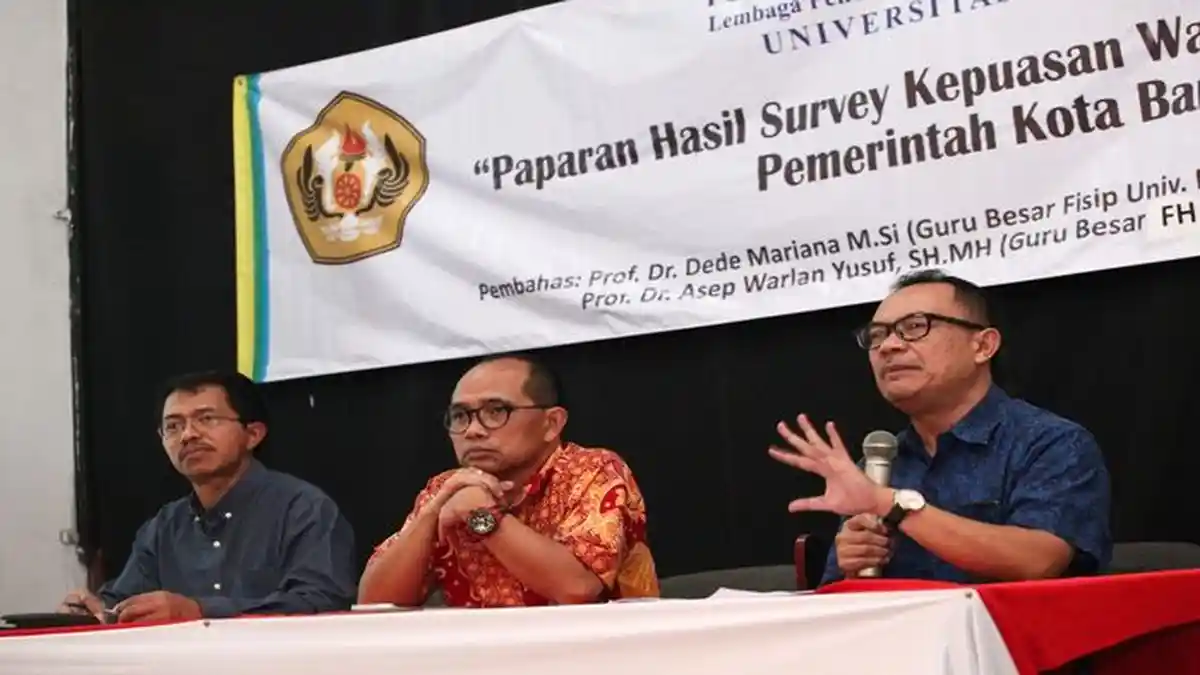 Tingkat Kepuasan Warga Kota Bandung 71,8 Persen Merasa Puas