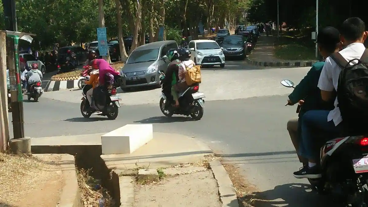 Satlantas Polresta Bandar Lampung Akan Surati Unila Soal Parkir Liar