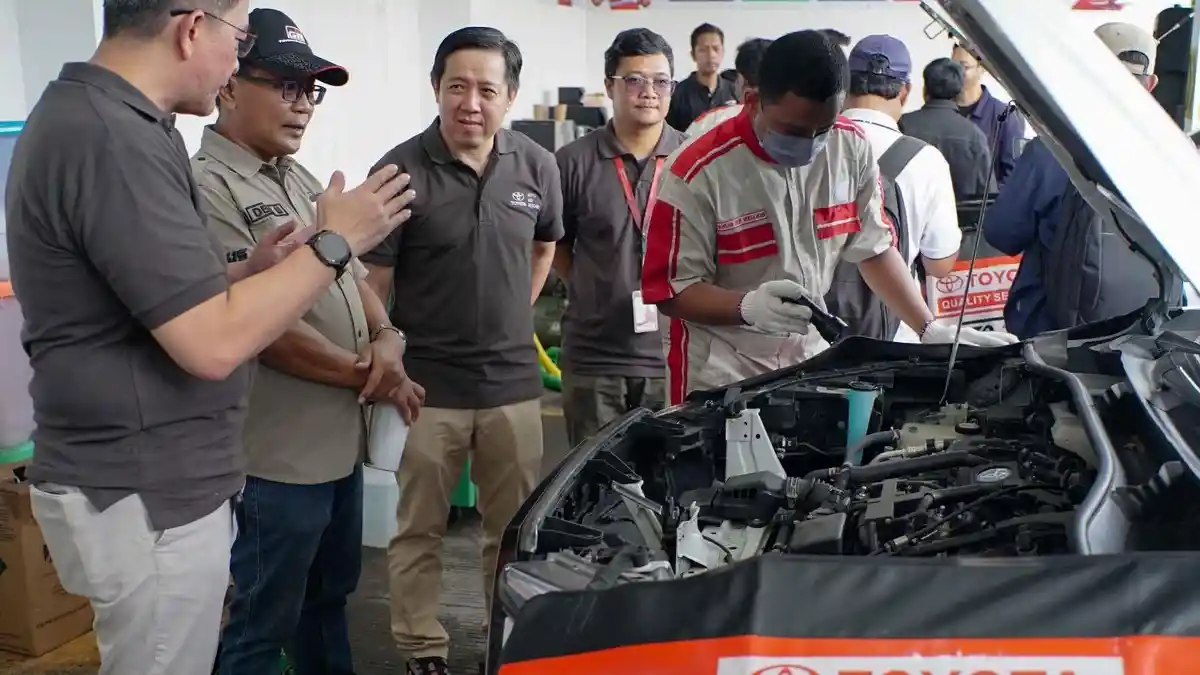 Didukung 300 Bengkel, Toyota Operasikan Posko Siaga 24 Jam Selama Libur Nataru 2025