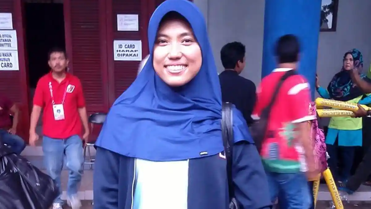 Shinta Ungkap Perasaannya Sebagai Pemain Voli Profesional yang Pakai Hijab