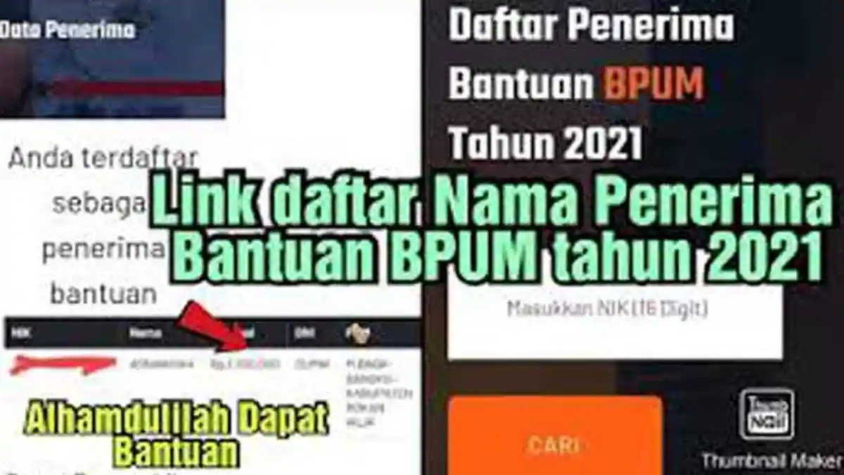 Daftar Penerima BPUM Bank BNI Mekar Login https://banpresbpum.id Klaim Bantuan Rp 1,2 Juta
