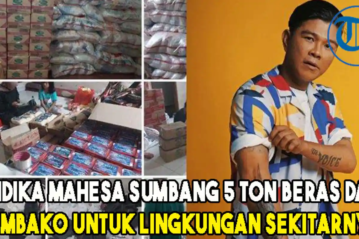 Andika Mahesa Sumbang 5 Ton Beras dan Sembako untuk Lingkungan Sekitar