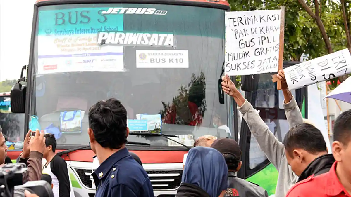 Besok, Ribuan Warga Jatim Ikuti Mudik Gratis dari Dishub Jatim