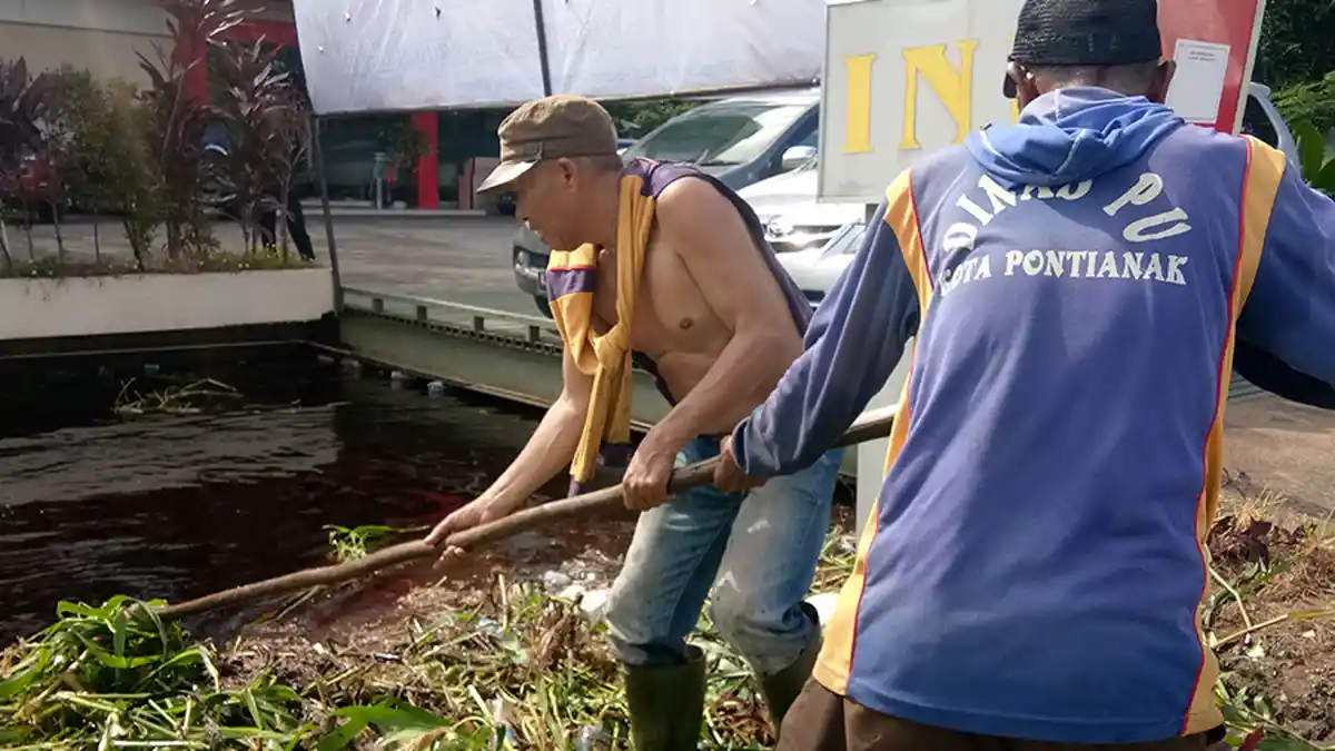 Pontianak Termasuk Kawasan Datar Yang Mudah Tergenang Namun Cepat Surut