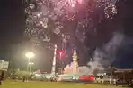 Takbir Keliling di Kauman Semarang Meriah, Warga Rela Menunggu Hingga Pesta Kembang Api Selesai