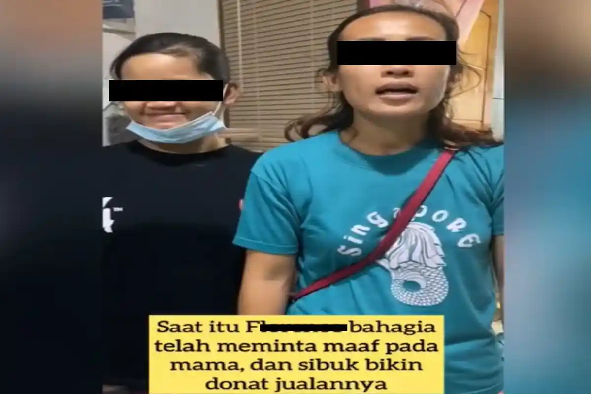 Sebelum Dibawa Lari Duda, Bocah 13 Tahun Ini Sedang Semangat Perbaiki Nasib Bantu Ibu Dagang Donat