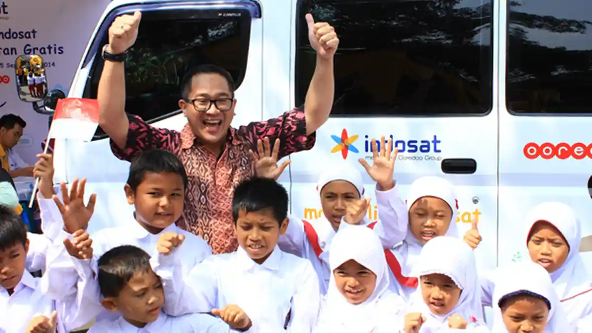 Indosat Dukung Gerakan Depok Belajar Berbasis Teknologi