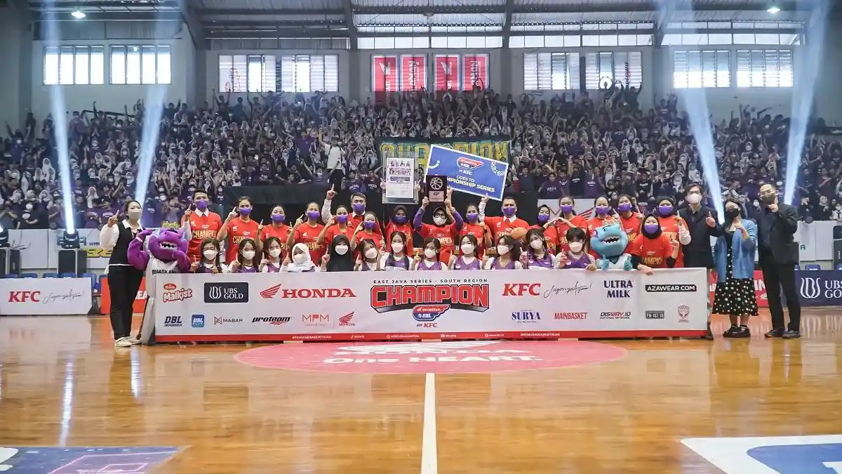 Smarihasta Berpesta, Tim putri SMAN 8 Malang Juara Honda DBL with KFC 2022 East Java Series