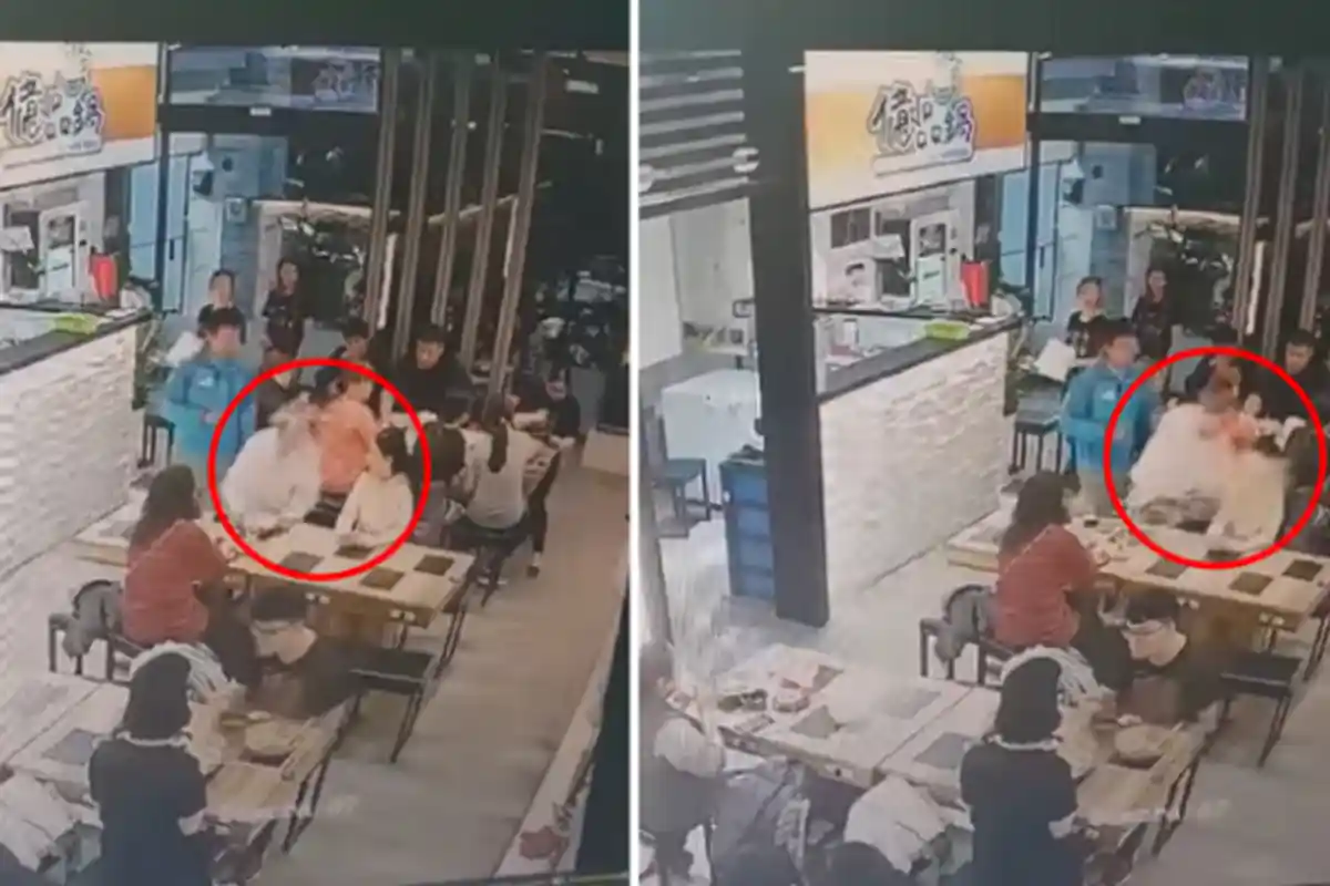 Bertengkar Hebat di Restoran, Pria Ini Siramkan Sup Panas ke Wajah Wanita hingga Terluka Bakar